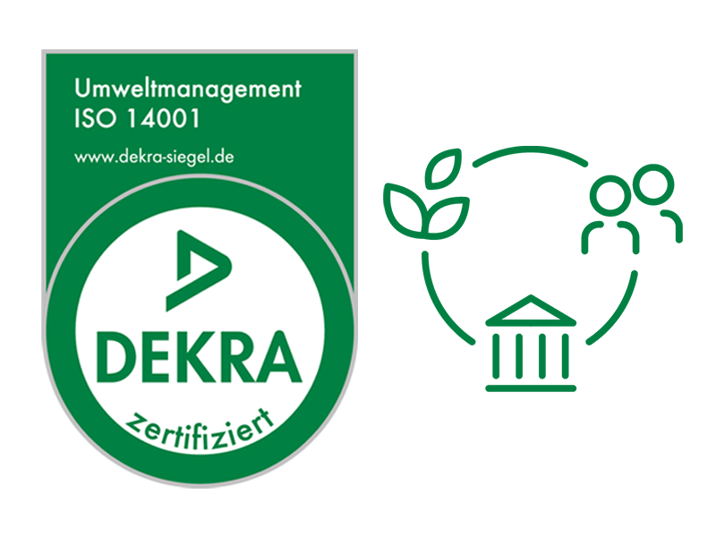 Blaesing CNC ISO 14001 Dekra zertifiziert